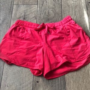 Hot pink shorty Hot long shorts